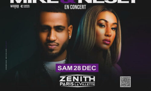 MIKL & NESLY en concert au ZENITH DE PARIS LE 28 DECEMBRE 2024.